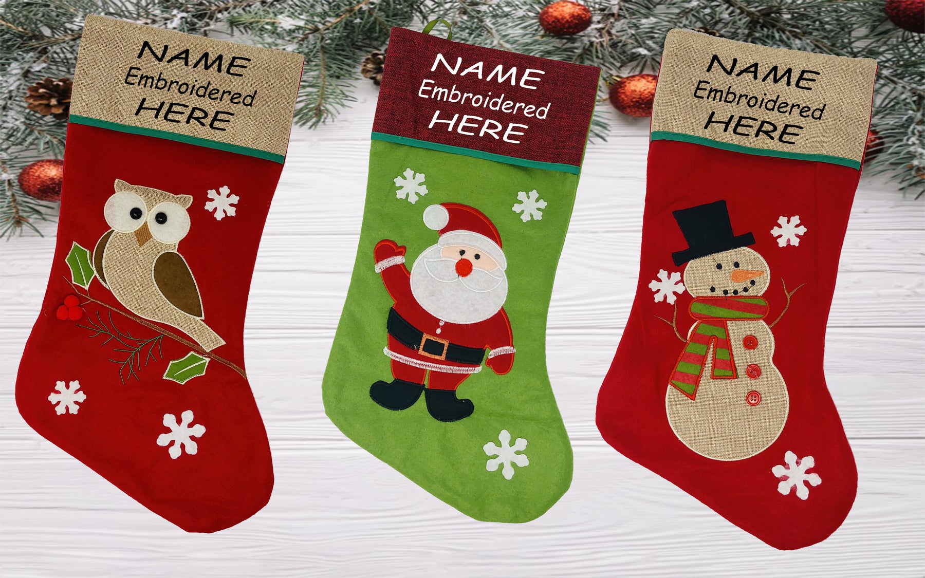 Personalized Christmas Stockings